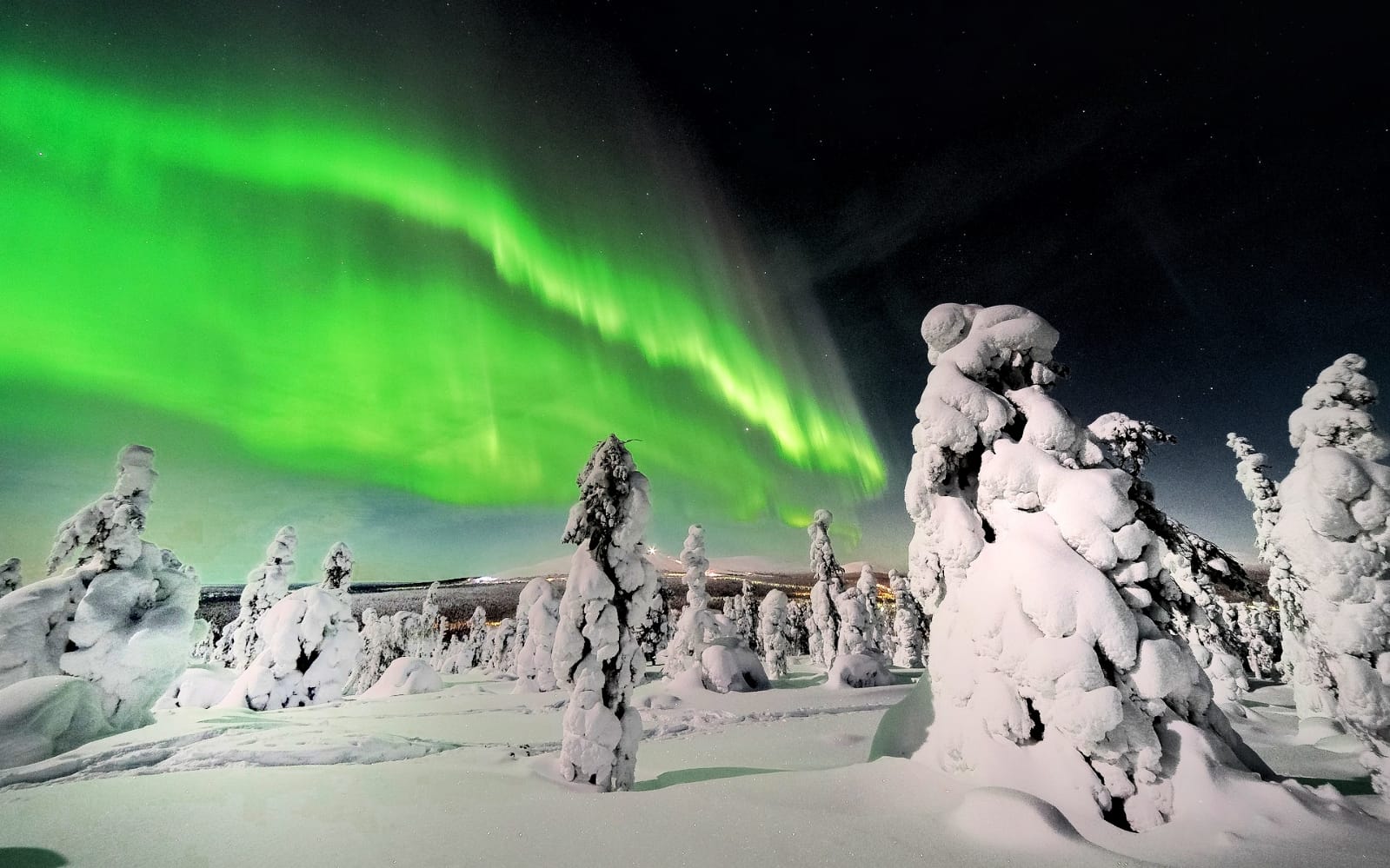 Ziemeļblāzmas meklēšana, Поиск северного сияния, Somija, Финляндия