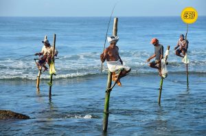 Zvejnieki Šrilankā, šrilanka, шри-ланка